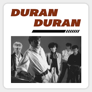 Duran Duran Fanart Design Sticker